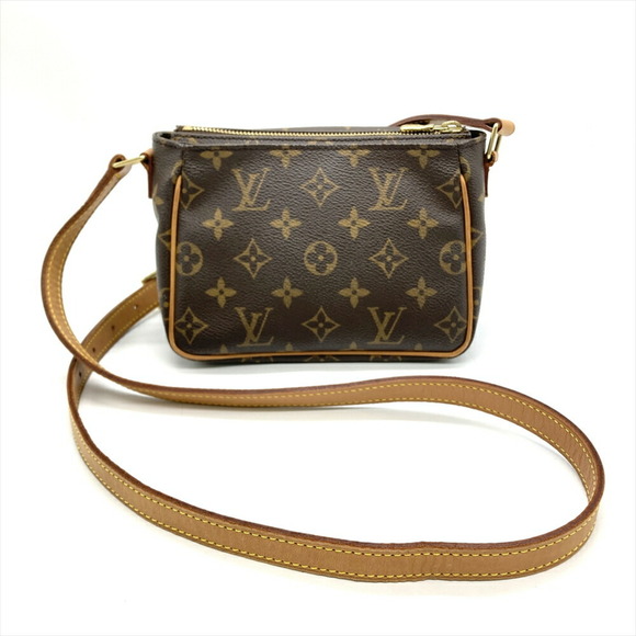 LOUIS VUITTON Authentic Brown Monogram Canvas Shoulder Bag - Picture 3 of 10